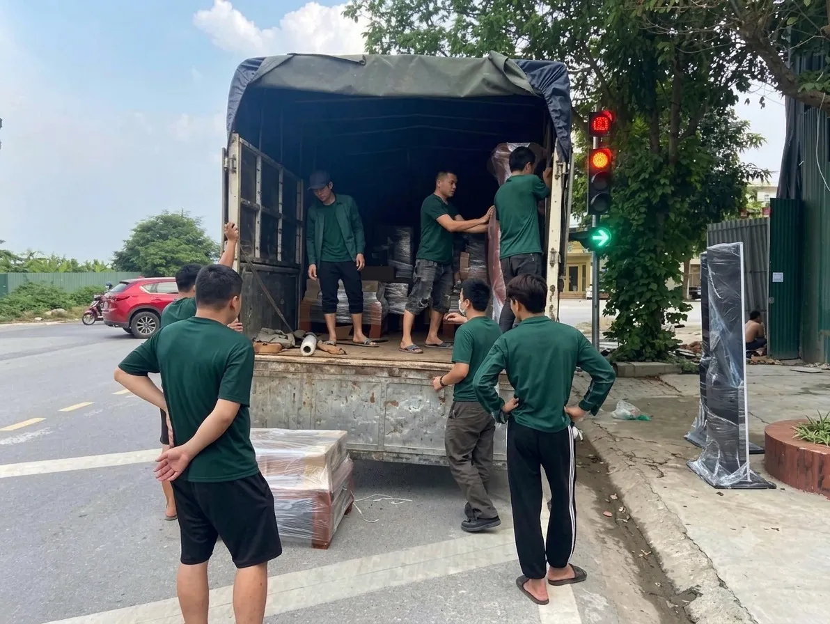 Bốc xếp và đóng gói