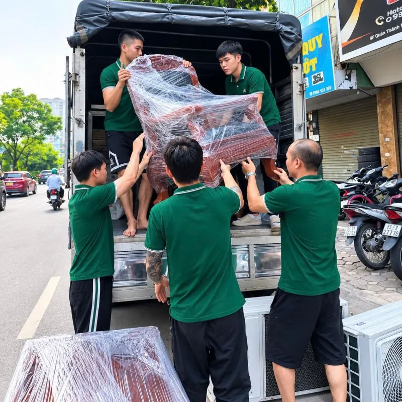 Dịch vụ chuyển nhà cuối tuần