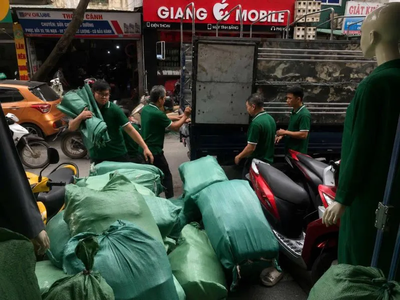 thuê xe tải chở hàng tại hà nội