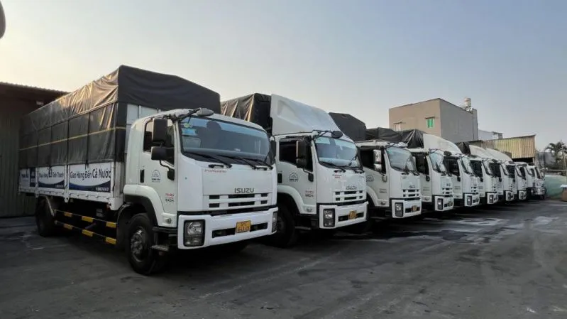 giá thuê xe tải chở hàng hà nội